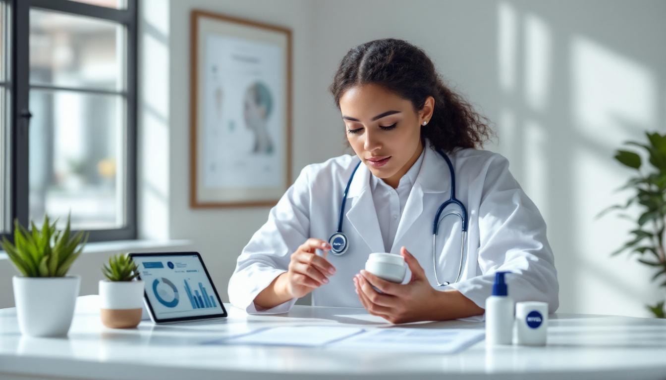 een dermatoloog beoordeelt nivea crème en deelt zijn eerlijke mening over de effectiviteit en huidvriendelijkheid van deze populaire moisturizer.