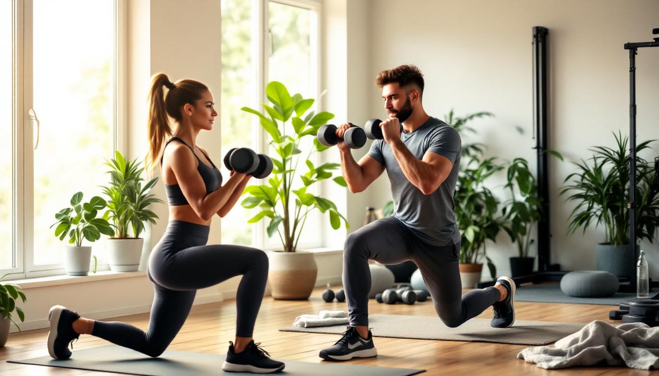 ontdek een verrassend effectieve training met drie oefeningen, twee dumbbells en slechts 15 minuten voor een snelle en krachtige workout.