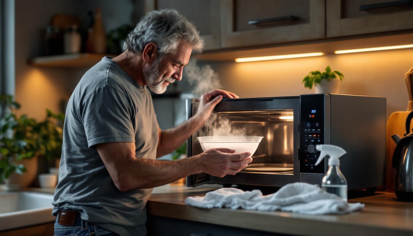 ontdek hoe je je magnetron snel en gemakkelijk weer fris krijgt met deze verrassend effectieve stoomtruc.