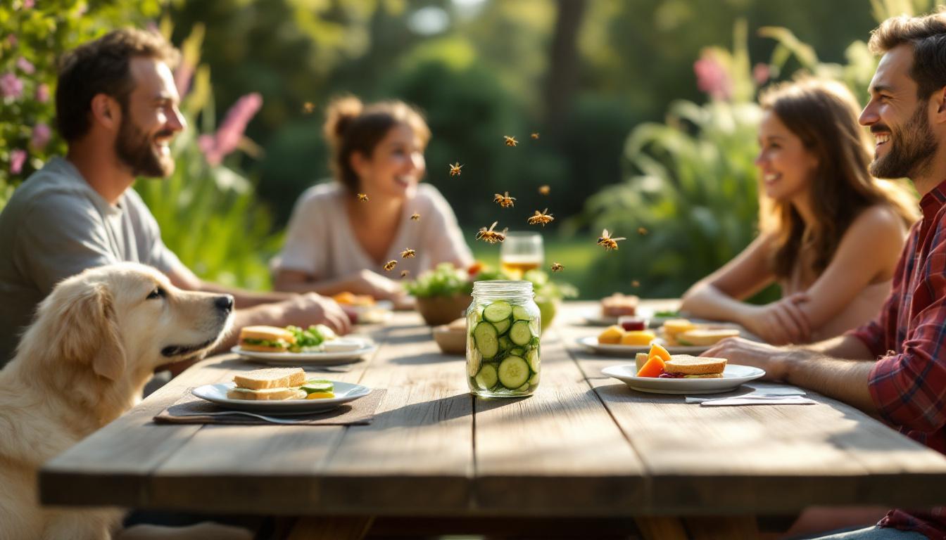 last van wespen? ontdek deze eenvoudige truc om wespen op afstand te houden zonder gestoken te worden.