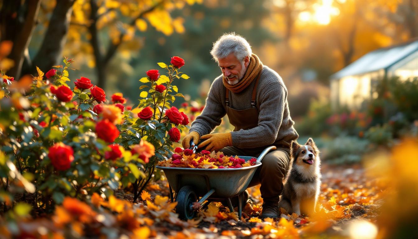 leer hoe je rozen in de herfst goed verzorgt om ze voor te bereiden op een rijke en uitbundige bloei in het voorjaar. tips voor snoeien, bemesten en bescherming tegen vorst.