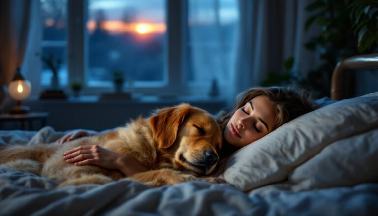 ontdek de verrassende onderzoeksresultaten over samen slapen met je huisdier en wat wetenschappers hiervan te zeggen hebben.