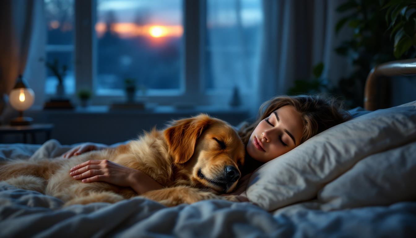 ontdek de verrassende onderzoeksresultaten over samen slapen met je huisdier en wat wetenschappers hiervan te zeggen hebben.