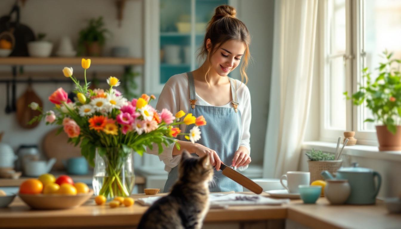 wil je dat snijbloemen langer mooi blijven? ontdek deze eenvoudige truc die de levensduur van je bloemen verdubbelt en geniet langer van frisse, prachtige boeketten.