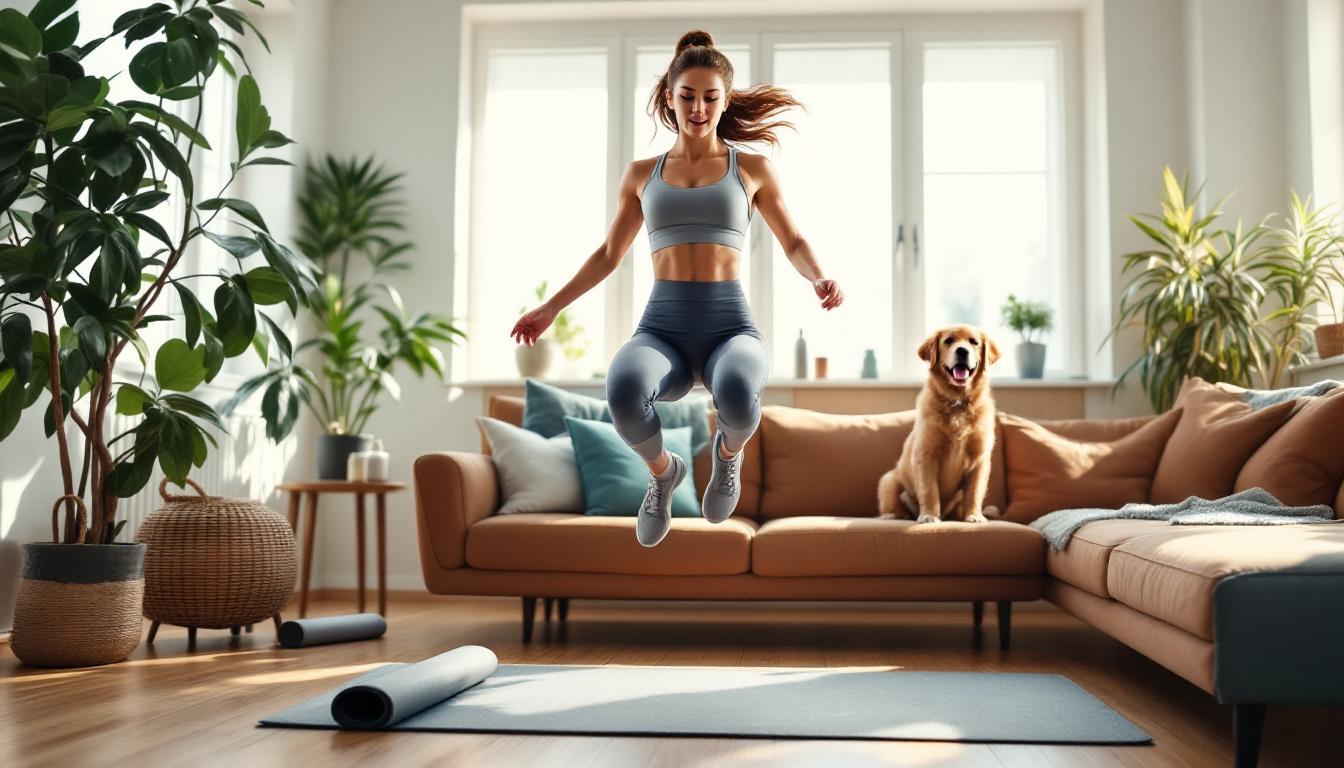 ontdek hoe je met slechts tien minuten van deze simpele oefening vet sneller verbrandt dan met een uur trainen. efficiënt en effectief voor je workout.