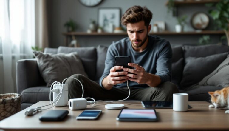 ontdek waarom je telefoon batterij snel leeg raakt en leer over vijf veelvoorkomende laadfouten die de levensduur van je batterij negatief beïnvloeden.